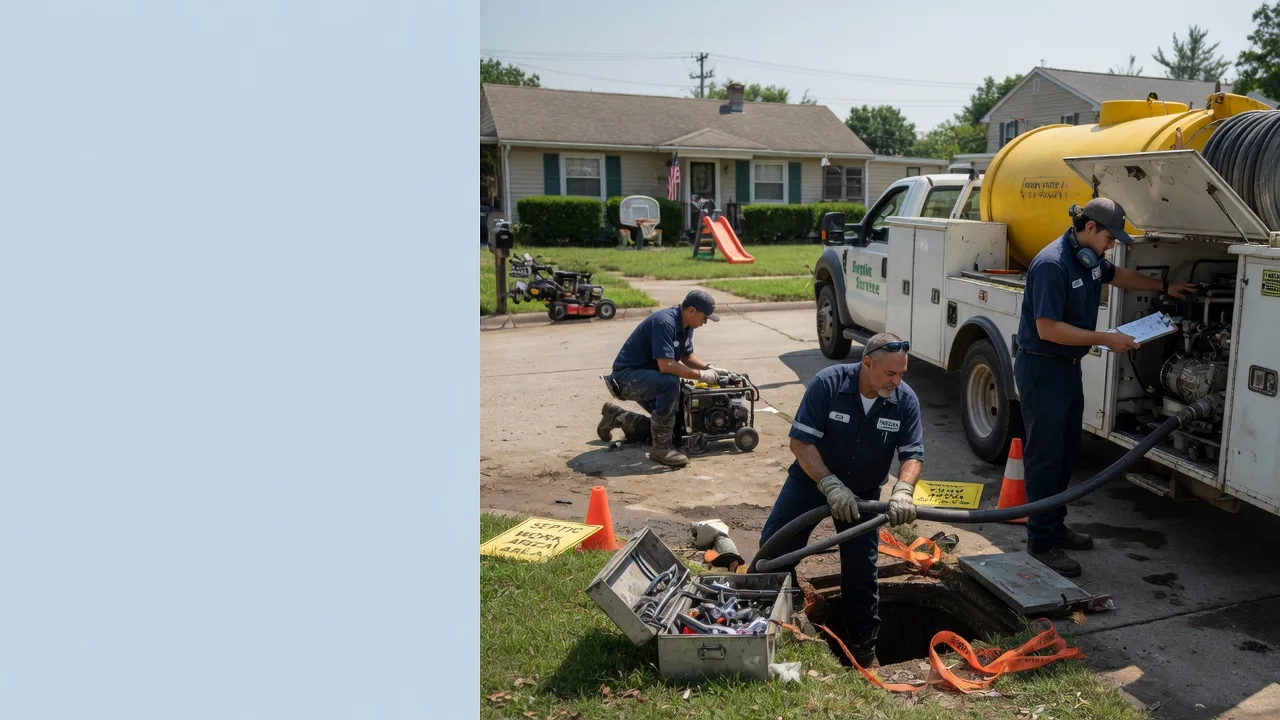 Septic Tank Pumping in Alabaster, AL near me